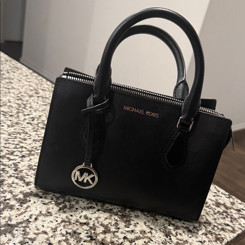 Michael Kors Black Satchel Bag